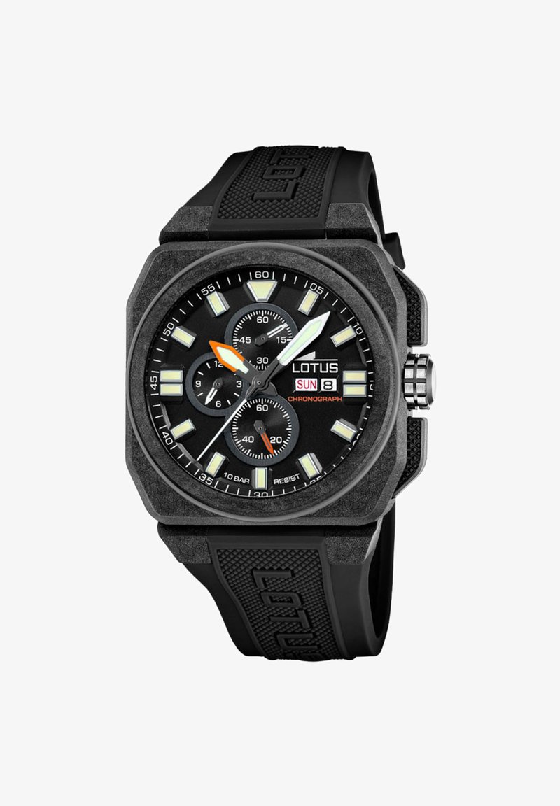 Lotus Chronograph Men's watch Black dial details in silver color 18629/4 Lotus Chronograph Men's watch Black dial details in silver color 18629/4