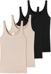 4-PACK ESSENTIALS - Maglietta intima - mehrfarbig