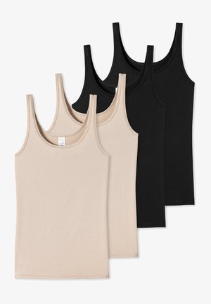 Schiesser, 4-PACK ESSENTIALS - Undertrøjer - mehrfarbig
