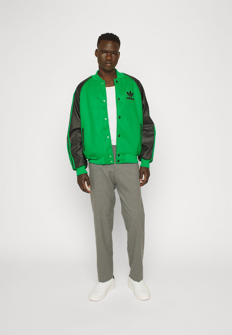 adidas bomber jacket green