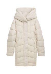 TOM TAILOR PUFFER MIT KAPUZE Abrigo de invierno dusty beige