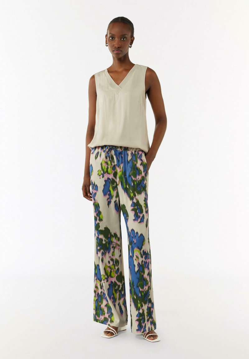 comma Broek zandkleur