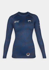 UFC FUSION FIGHT WEEK WOMENS PERFORMANCE LONG SLEEVE RASHGUARD  - Top dugih rukava - blue