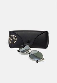 Ray-Ban UNISEX - Napszemüvegek - silver-coloured/green