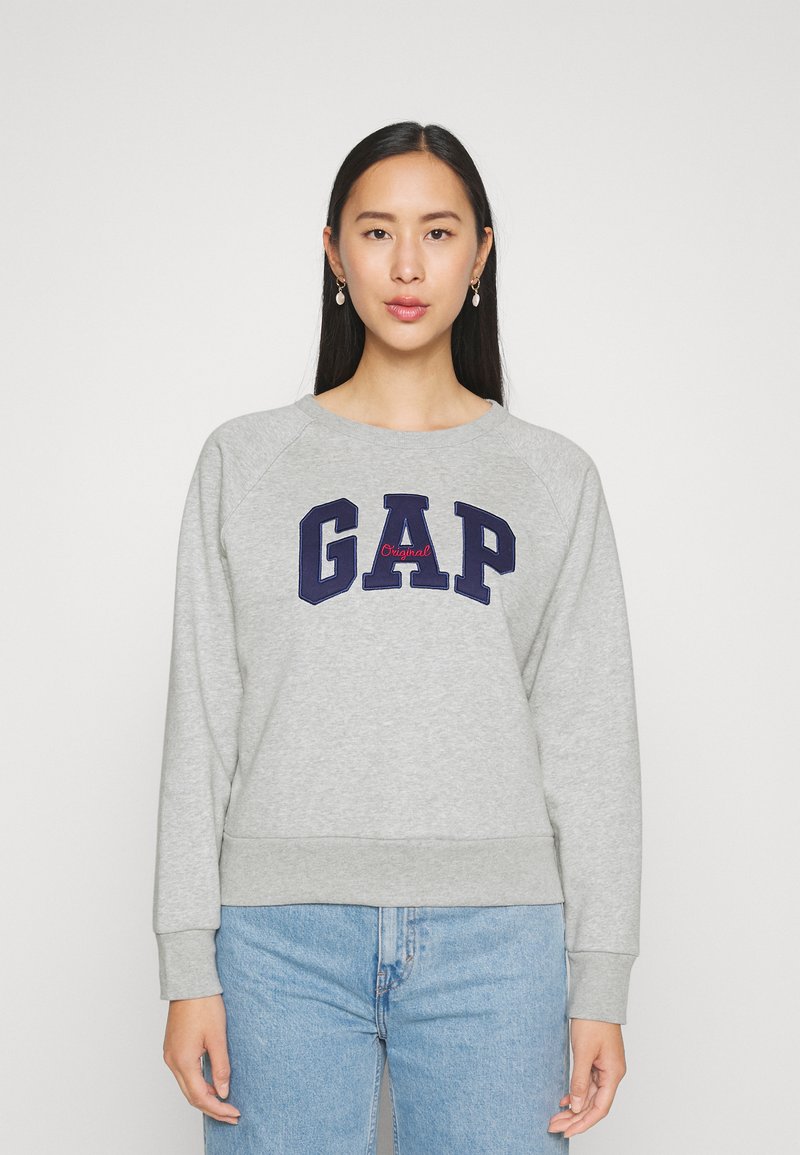 GAP ORIGINAL RAGLAN CREW Sweatshirt light heather grey/grey