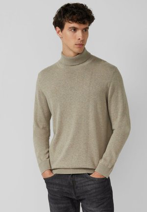 PULLOVER - Strickpullover - helles beige