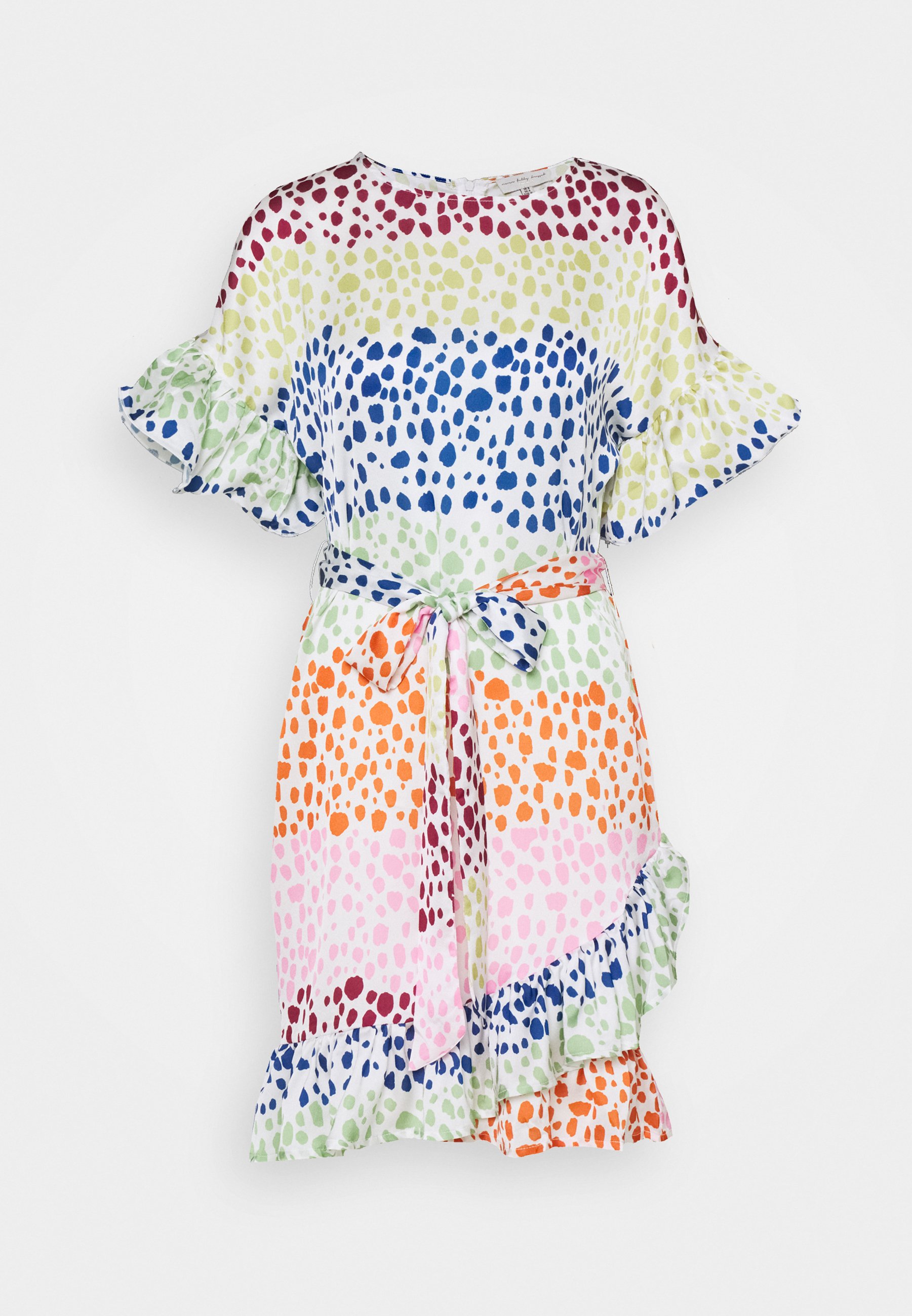 multi leopard print dress