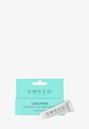 Sweed ADHESIVE FOR STRIP LASHESCLEAR/WHITE czarny
