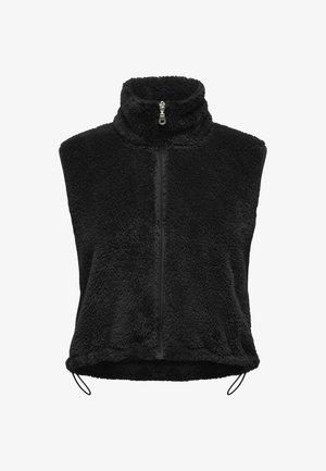 ONLY Play, ONLY PLAY WESTE CAS-FLUF TEDDYWESTE - Veste sans manches - schwarz