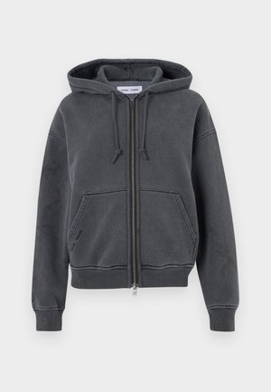 Samsøe Samsøe SAVA HOODIE  - Tröja med dragkedja - charcoal art