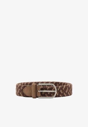 Mango, ADULT - Cintura intrecciata - medium brown