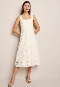 Next - FLORAL  - REGULAR FIT - Freizeitkleid - white Thumbnail-Bild 1