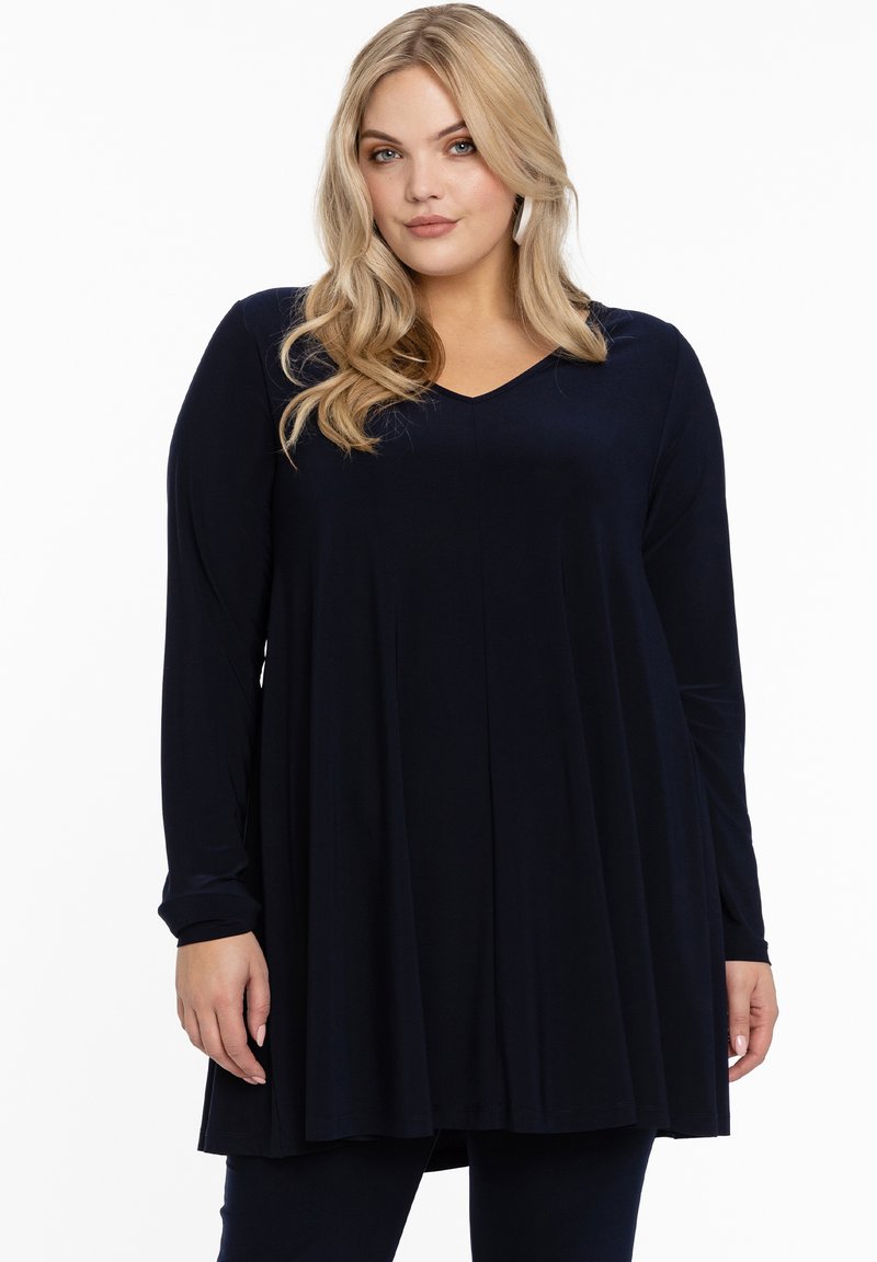 YOEK Langærmet T-shirt - blue