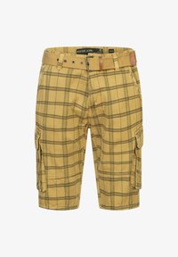 Unselected, amber check