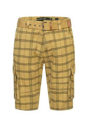 INDICODE JEANS, MONROE - Jeans Shorts - amber check