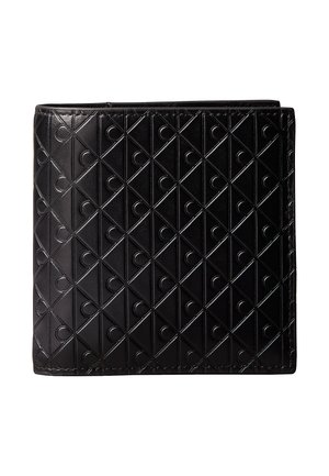 EMBOSSED EMBLEM TRIFOLD - Portemonnee - black