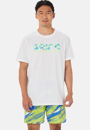 COLOR INJECTION TEE - T-shirt con stampa - brilliant white