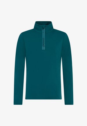 1/4 ZIPTOP - Ilgarankovis viršutinės dalies drabužis - rainstorm blue