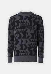 KARL LAGERFELD CREWNECK - Džemperis - anthracite