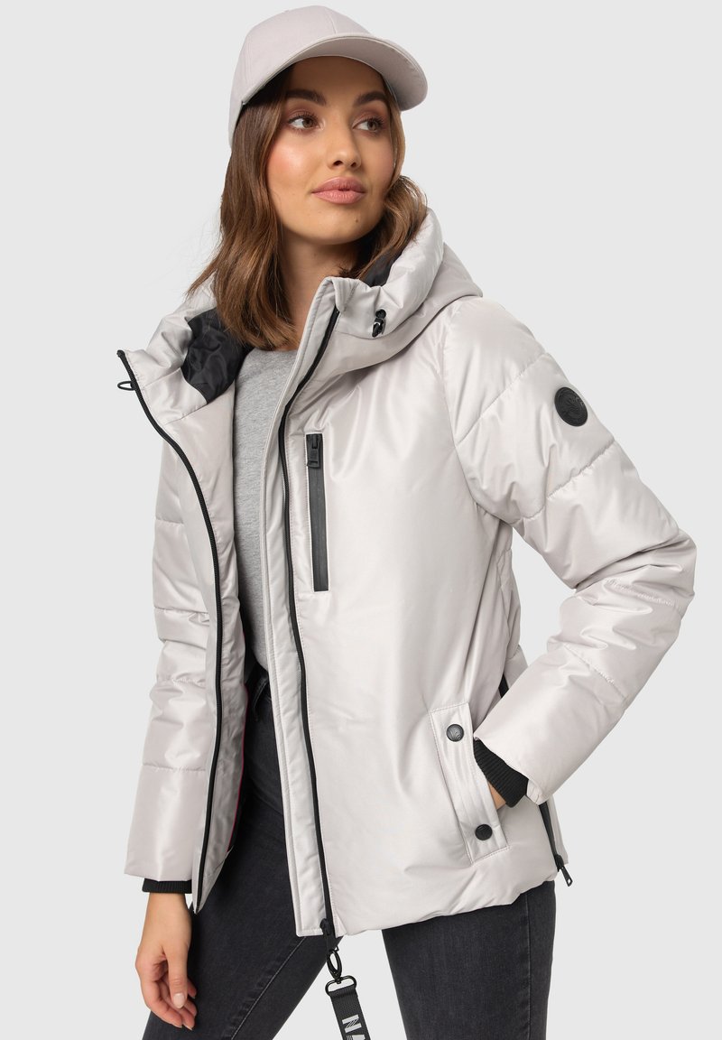 Navahoo KRÜMELEIN - Zimná bunda - light grey melange