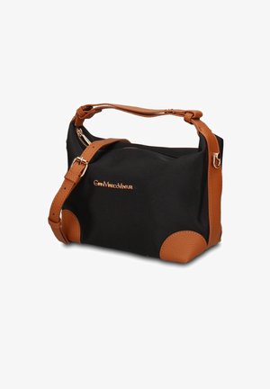 Gian Marco Venturi, GIAN MARCO VENTURI HANDBAG - Handtasche - black brown