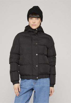 Urban Classics LADIES HOODED PUFFER JACKET - Zimska jakna - black
