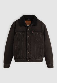 TRUCKER  - Denim jacket - built to last sherpa trk