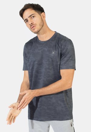 CAMOUFLAGE - Sports T-shirts - dark grey
