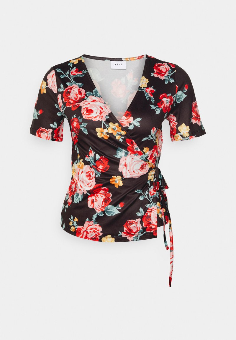 Vila Petite Blouse zwart Vila Petite Blouse zwart