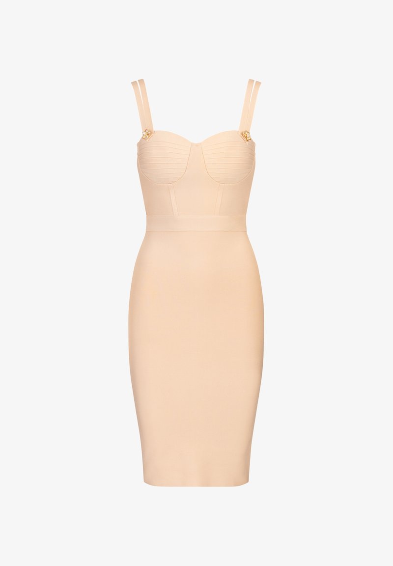 Kraimod BANDAGE - Shift dress - beige - Zalando Kraimod BANDAGE - Shift dress - beige - Zalando