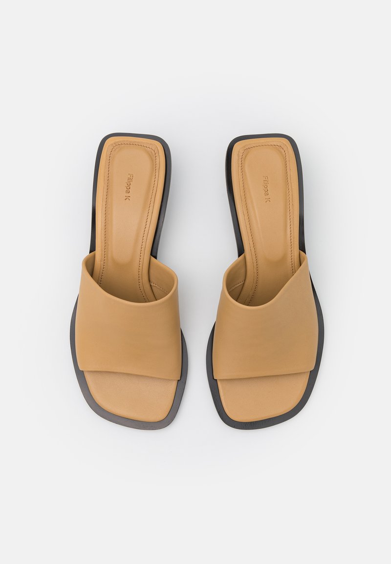 Filippa K Nalma Mid Heel Pantoletai Su Kulnu Dune Beige Smėlinė Zalando Lt Filippa K Nalma Mid Heel Pantoletai Su Kulnu Dune Beige Smėlinė Zalando Lt