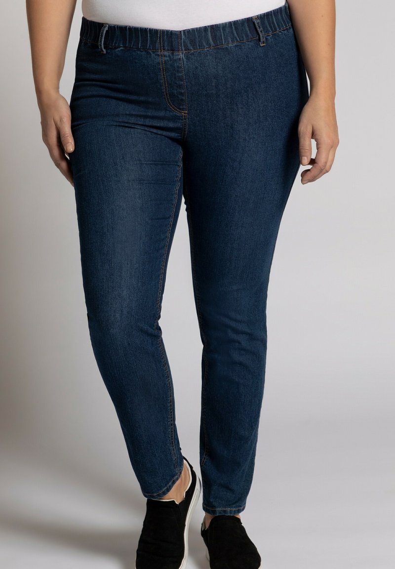 Ulla Popken Farkkuleggingsit - blue denim