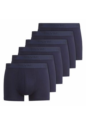 6 Pack - Boxerkalsong - blau
