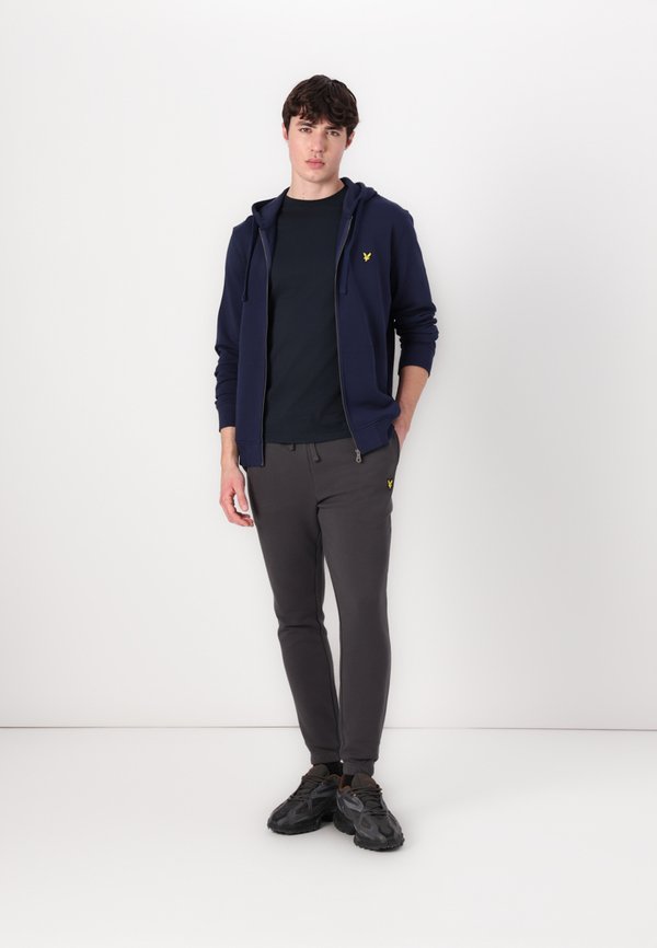 ZIP THROUGH HOODIE - Zip-up sweatshirt - ciemnoniebieski3