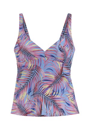 LASCANA, Bikini pezzo sopra - himmelblau bedruckt