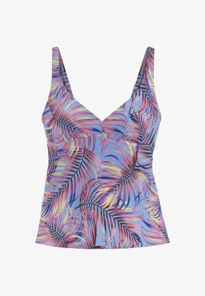 LASCANA, Bikini-Top - himmelblau bedruckt