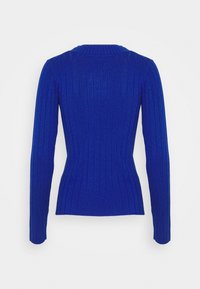 JDY Stickad tröja - dark blue