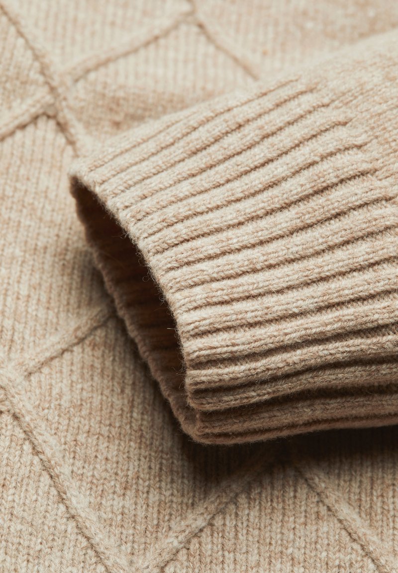 bugatti WOOL-MIX - Strickpullover - beige