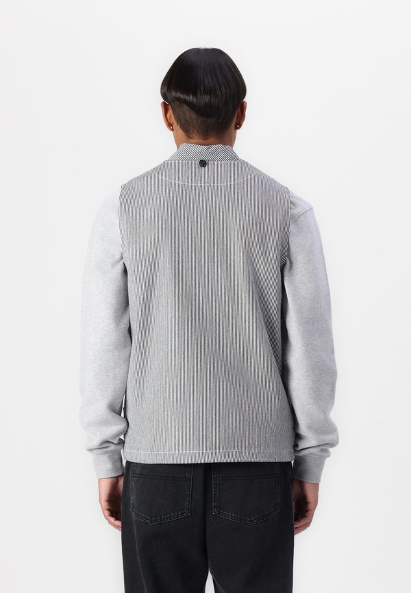 WORK UNISEX - Waistcoat - aged hickory stripe2