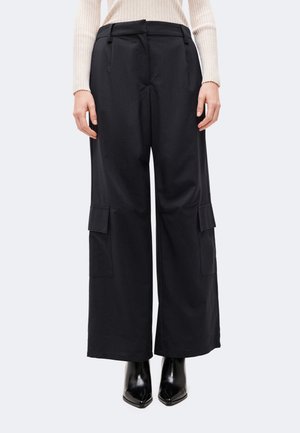 Modström, PANTS - Карго панталони - black