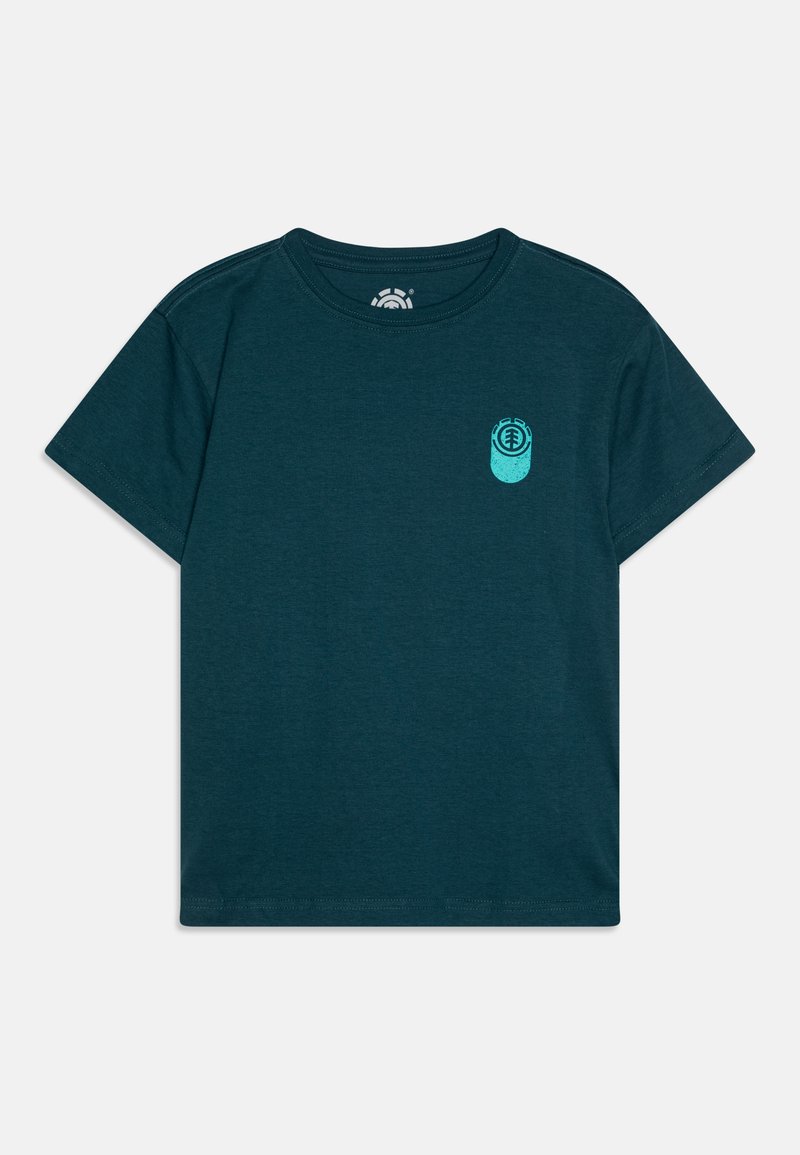 Element T-shirt print donkerblauw