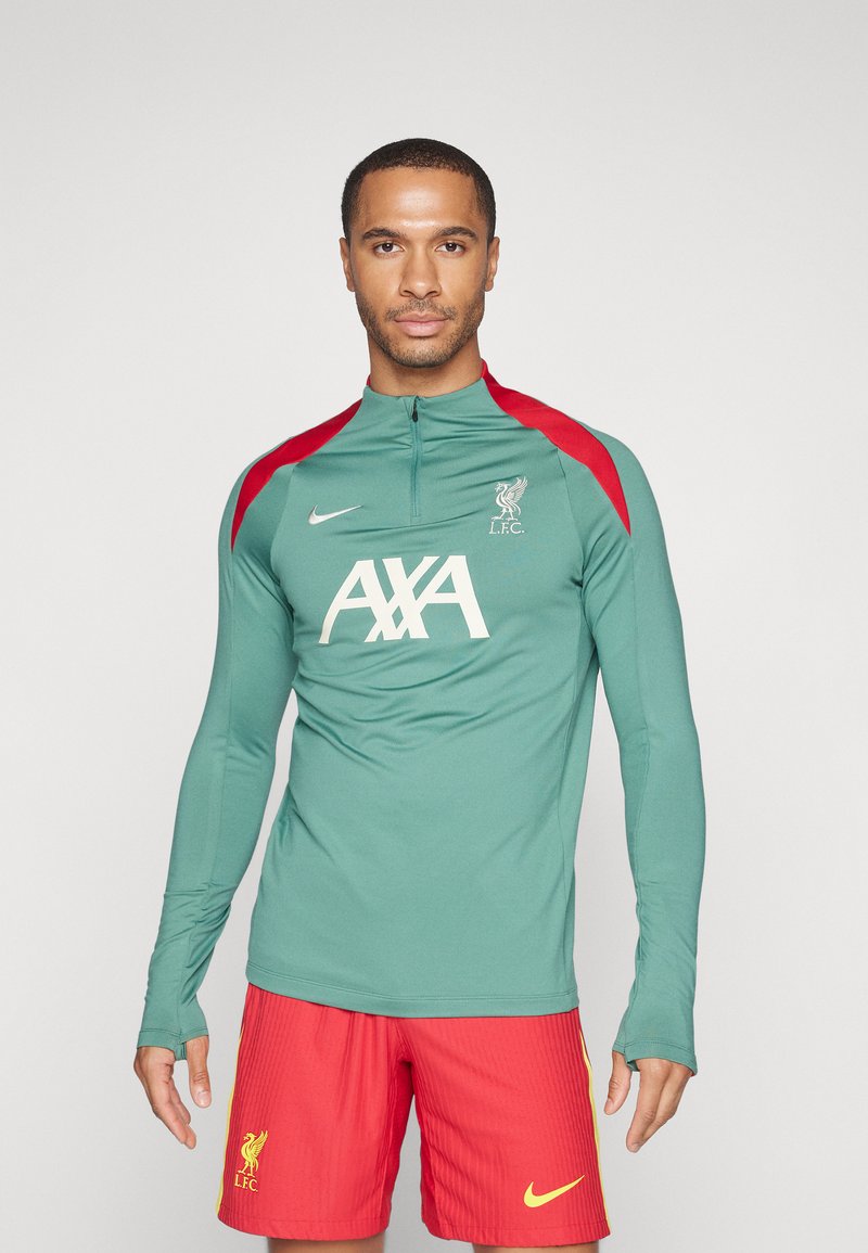 Nike Performance LIVERPOOL FC NIKE DF STRIKE DRILL TOP K - Klub merchandise - bicoastal/bicoastal/light orewood burn