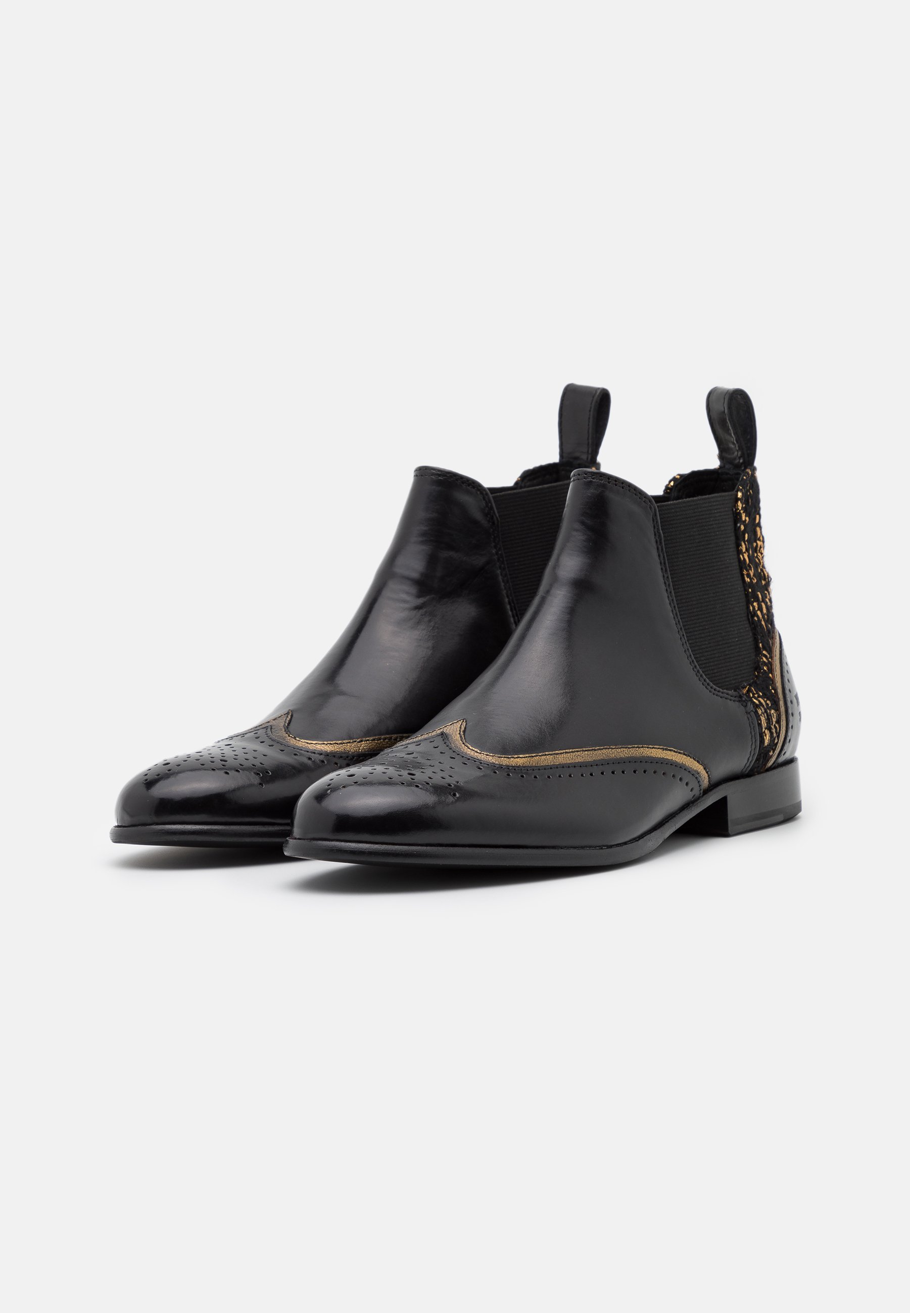 SALLY Korte laarzen blackgold SALLY Korte laarzen blackgold