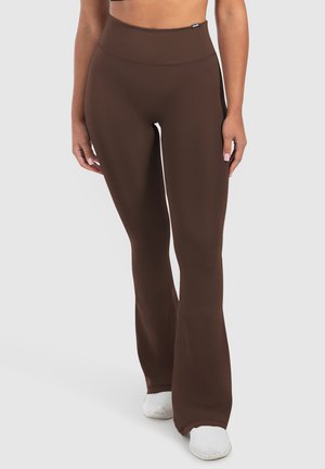 Smilodox SCHLAGLEGGINGS LOREEN HIGH WAIST SEAMLESS - Medias - braun