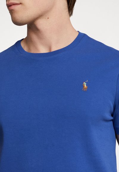 Polo Ralph Lauren CUSTOM SLIM FIT SOFT COTTON T-SHIRT - Navadna majica - beach royal