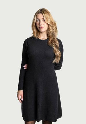 EVERYDAY  - Strickkleid - black