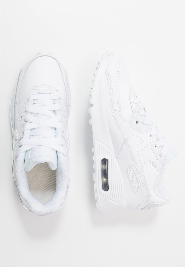 AIR MAX 90 UNISEX - Sneakers laag - white/metallic silver
