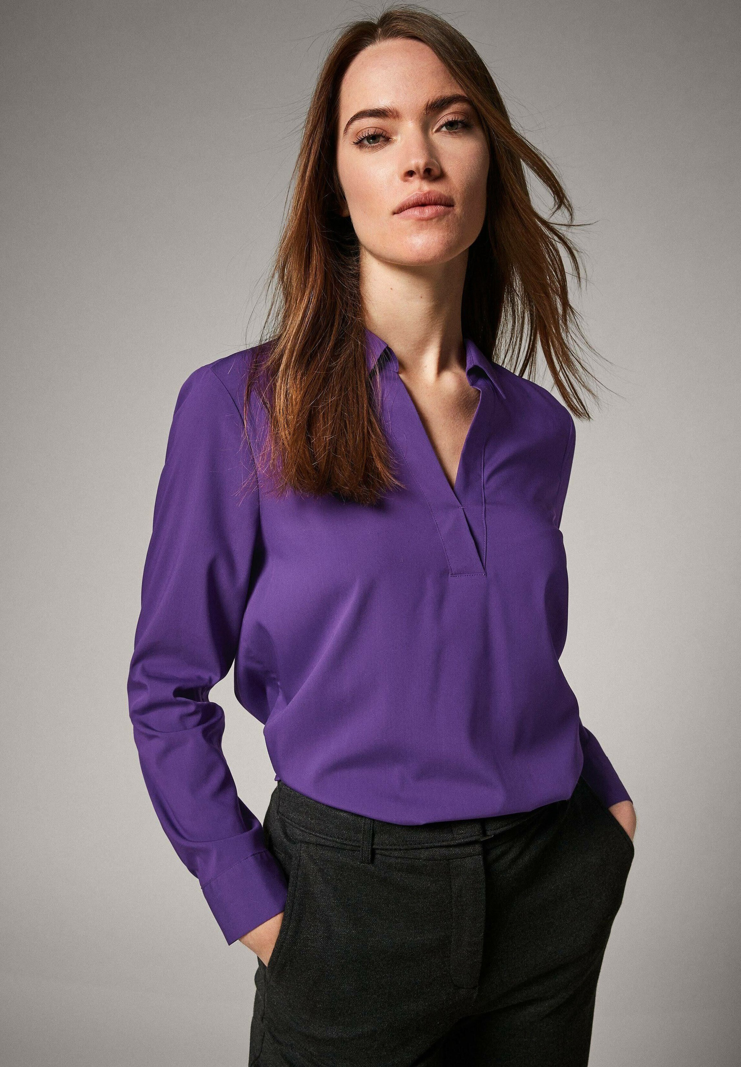 lila bluse