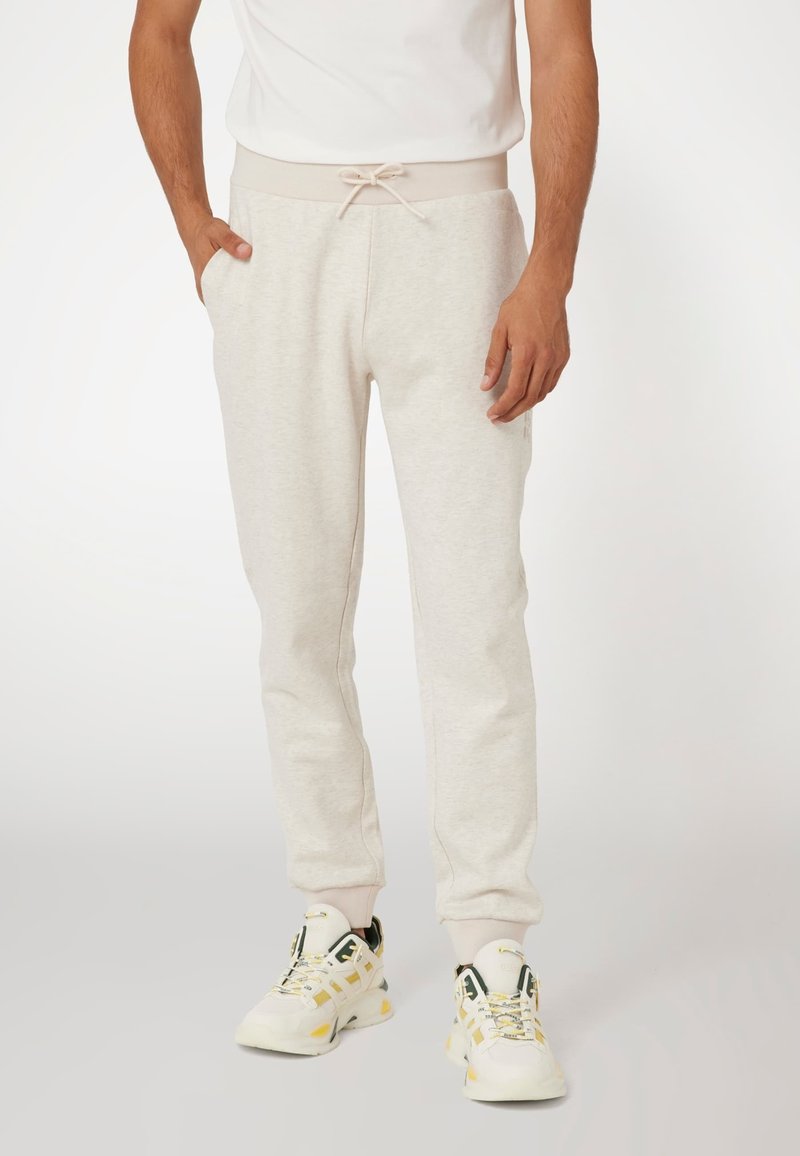 Guess MID WAIST JOGGING - Pantaloni sportivi - beige