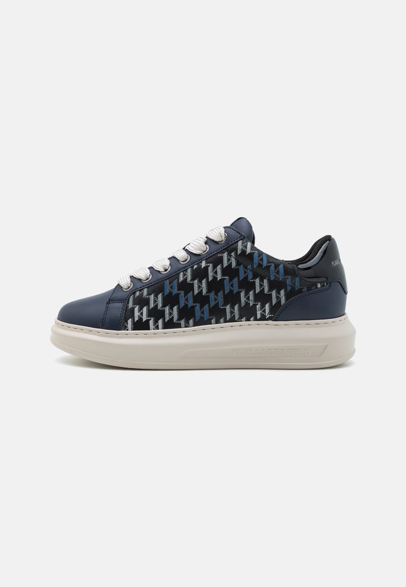 KARL LAGERFELD KAPRI MENS CHEVRON LACE - Trainers - navy